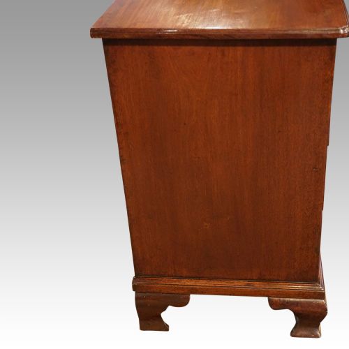 fig 5. Small Antique Georgian mahogany chest