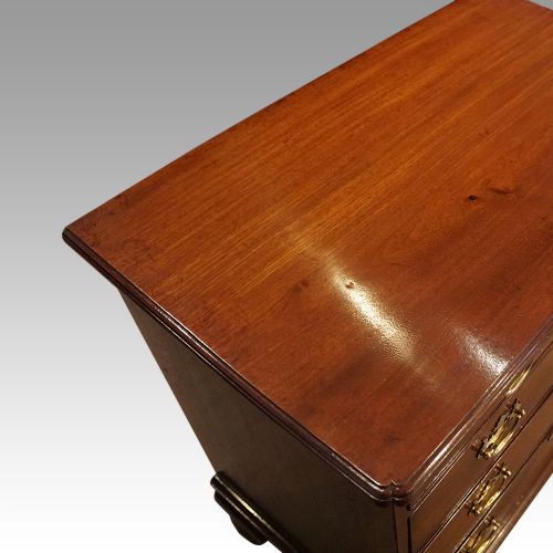 fig 6. Small Antique Georgian mahogany chest