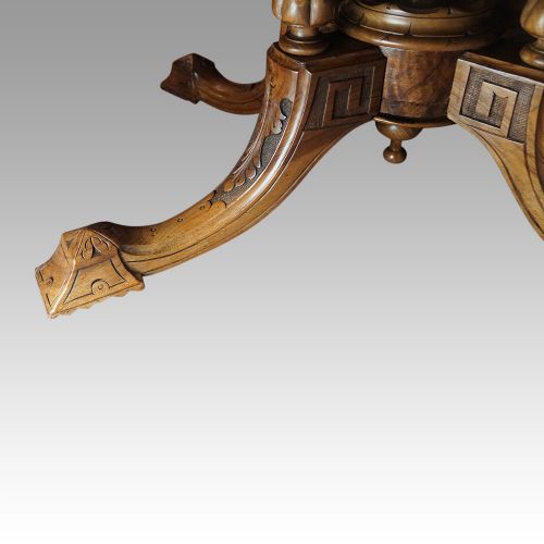 fig 1. Victorian walnut coffee table