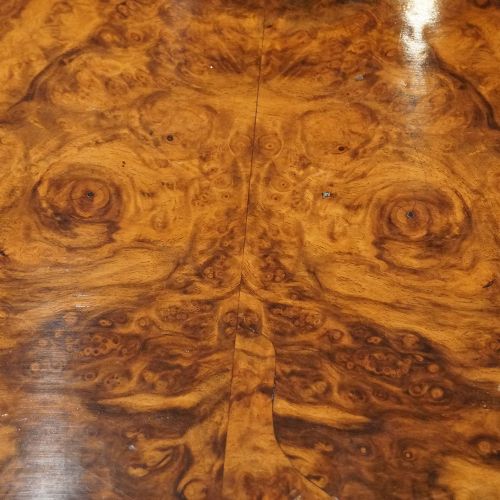 fig 4. Victorian walnut coffee table