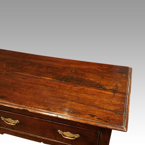 fig 6. Antique oak dresser base