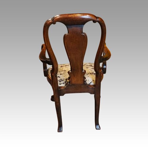 fig 2. George I style walnut armchair