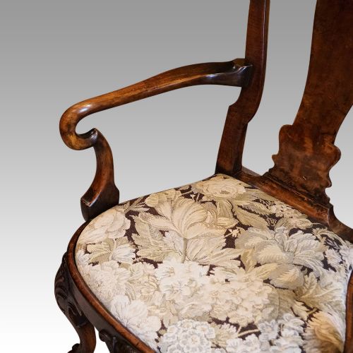 fig 4. George I style walnut armchair