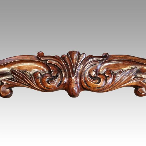 fig 4. Antique rosewood window seat