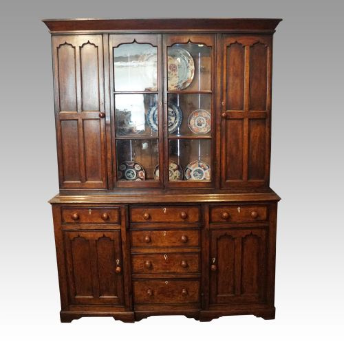 Antique Oak Kitchen Dresser