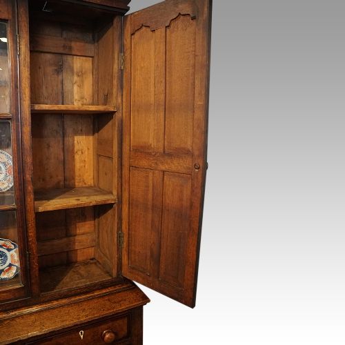 fig 6. Antique oak kitchen dresser