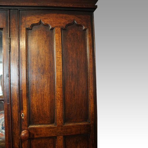 fig 9. Antique oak kitchen dresser
