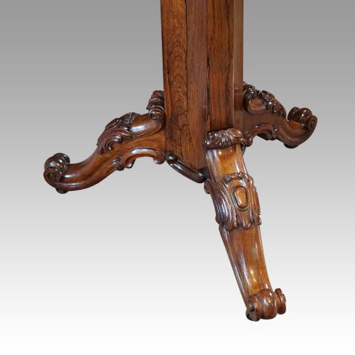 fig 2. Victorian shaped rosewood centre table