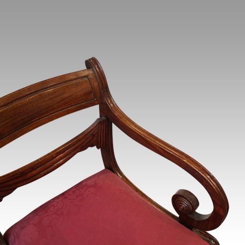 fig 1. Regency set of 8 dining chairs