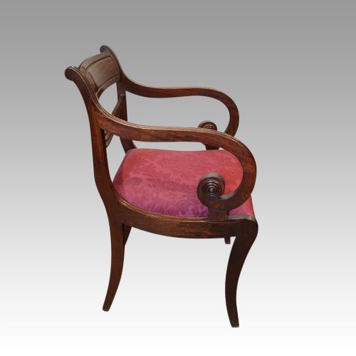 fig 4. Regency set of 8 dining chairs