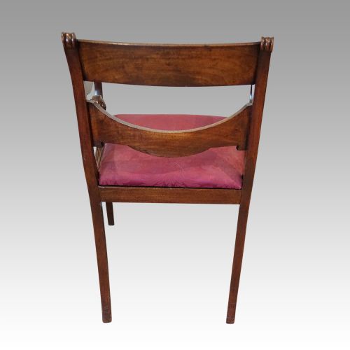 fig 6. Regency set of 8 dining chairs