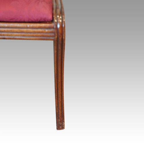 fig 7. Regency set of 8 dining chairs