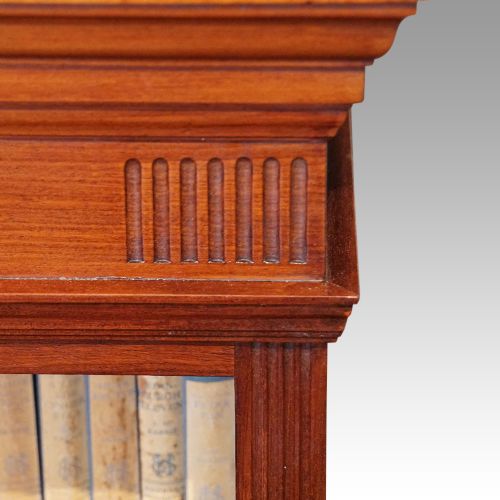 fig 3. Edwardian narrow open bookcase