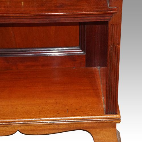 fig 5. Edwardian narrow open bookcase