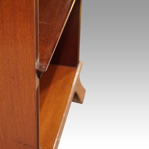 fig 6. Edwardian narrow open bookcase