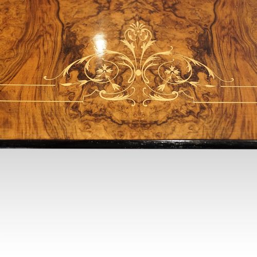 fig 3. Victorian inlaid walnut music cabinet