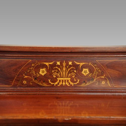 fig 2. Edwardian inlaid open bookcase