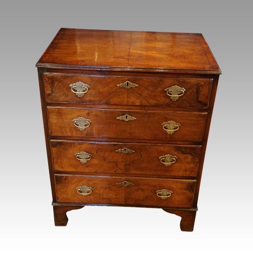 Walnut Small Chest of Drawers