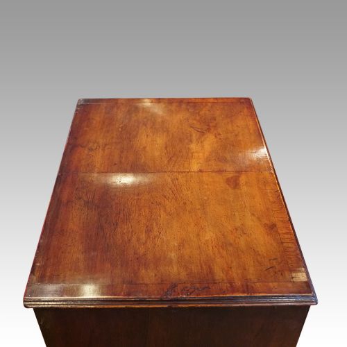 fig 6. Walnut small chest of drawers
