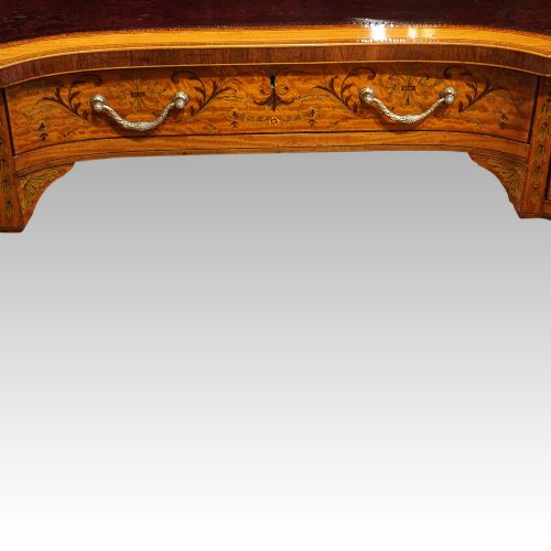 fig 3. Victorian inlaid Satinwood desk