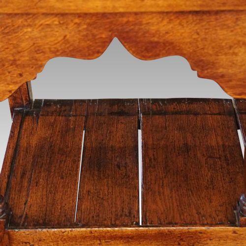 fig 7. Antique oak pot board dresser