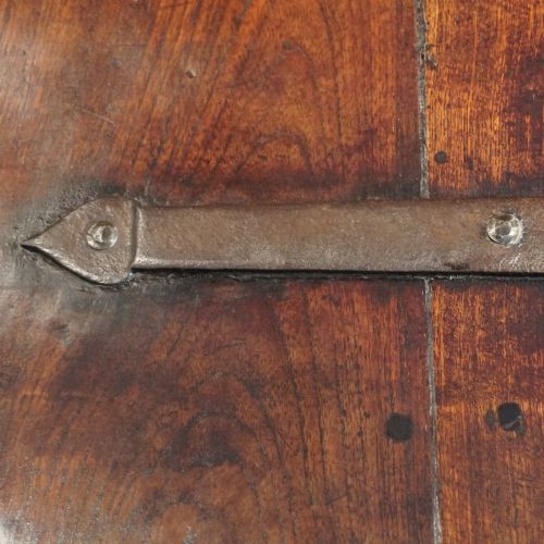 fig 3. Antique iron bound merchant chest