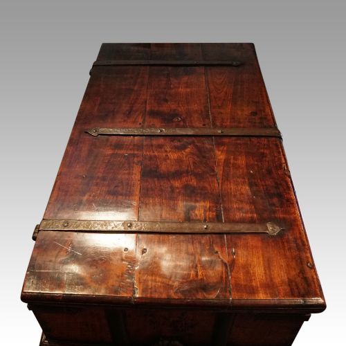 fig 5. Antique iron bound merchant chest