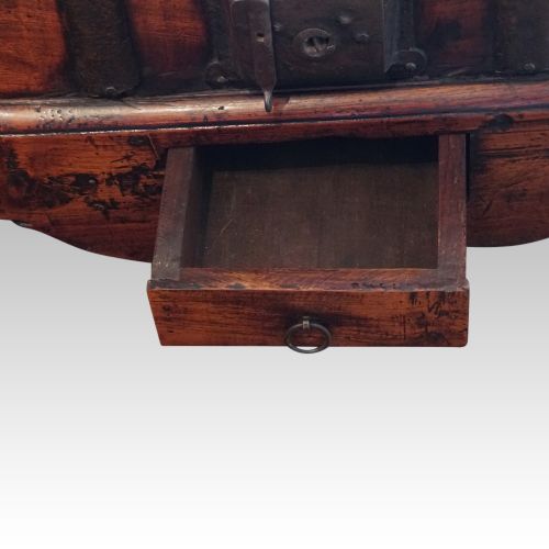 fig 8. Antique iron bound merchant chest