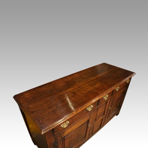 fig 1. Antique Oak dresser base