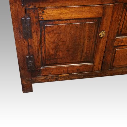 fig 3. Antique Oak dresser base