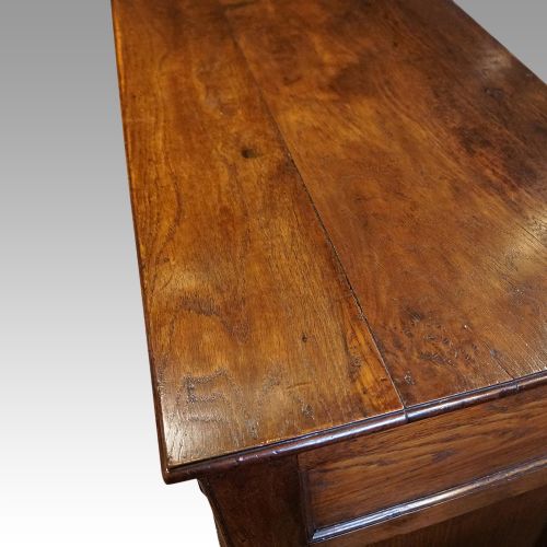 fig 1. Antique oak dresser base