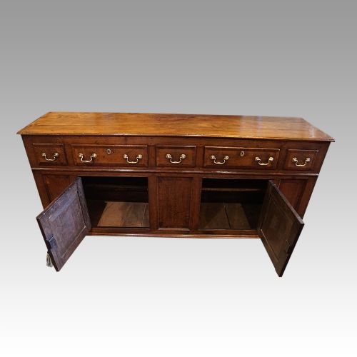 fig 2. Antique oak dresser base