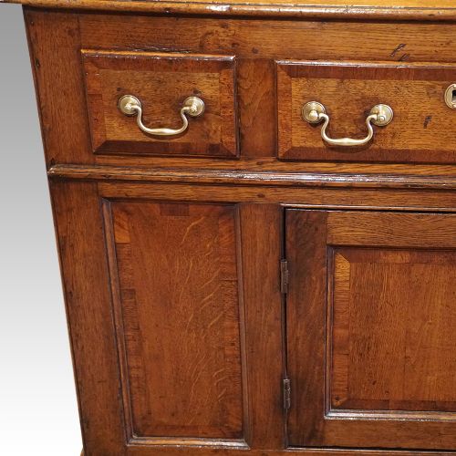 fig 3. Antique oak dresser base