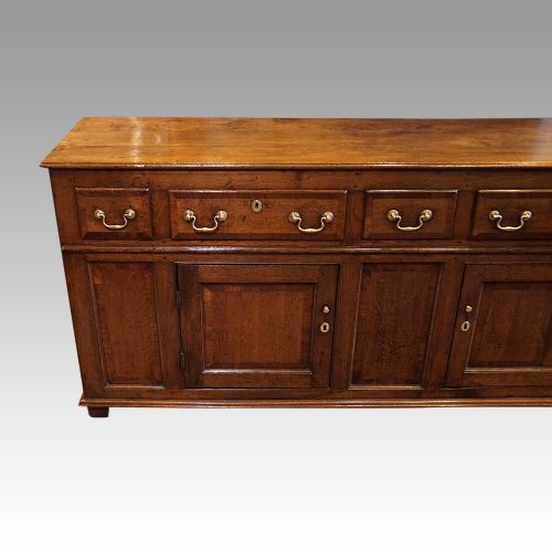 fig 4. Antique oak dresser base