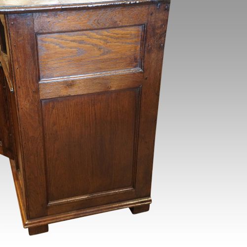 fig 6. Antique oak dresser base