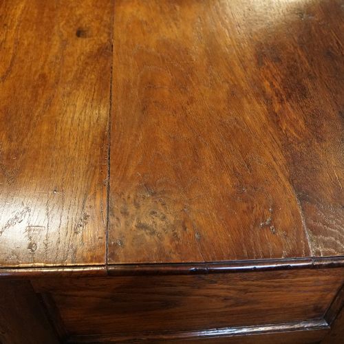 fig 7. Antique oak dresser base