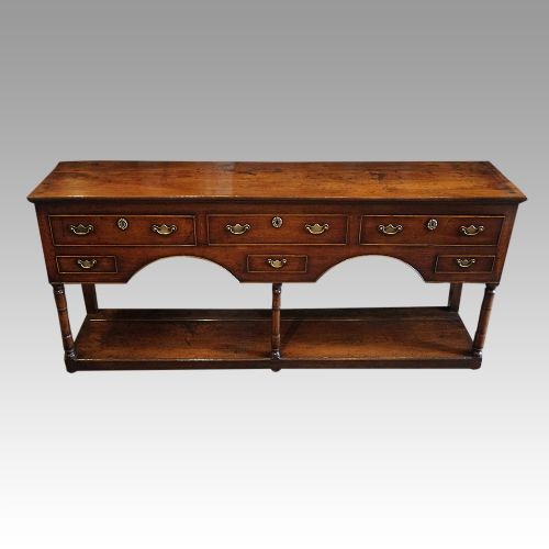 Georgian Oak Pot Board Dresser Base