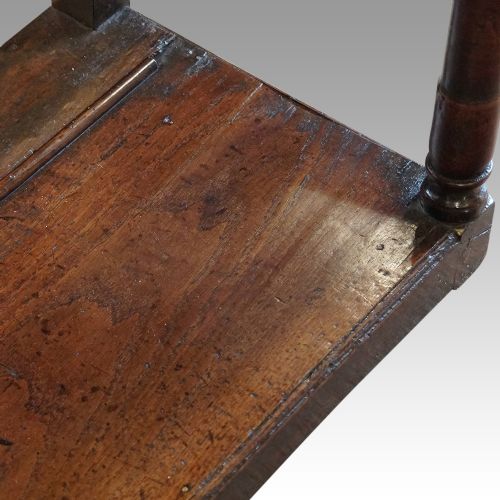 fig 2. Georgian oak pot board dresser base
