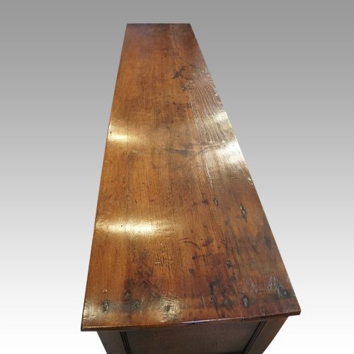 fig 5. Georgian oak pot board dresser base