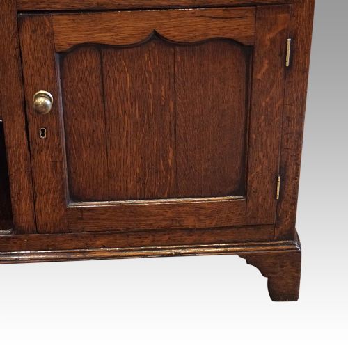 fig 1. Antique oak dog kennel dresser