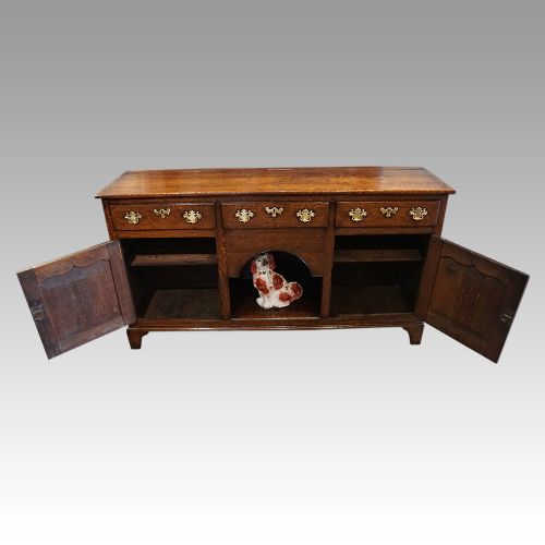 fig 2. Antique oak dog kennel dresser