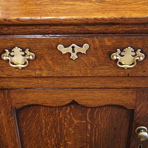 fig 3. Antique oak dog kennel dresser