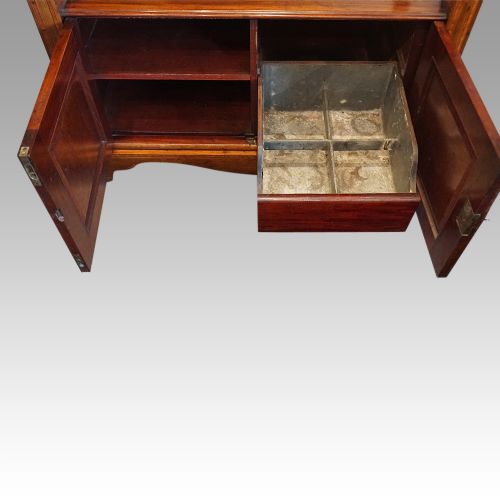 fig 3. Edwardian inlaid mahogany dumb waiter