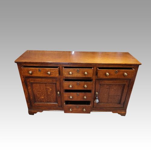 fig 2. Antique oak dresser base