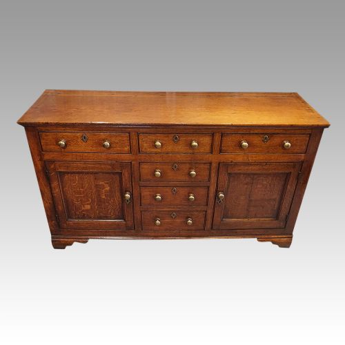 fig 5. Antique oak dresser base