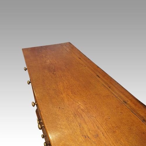 fig 8. Antique oak dresser base