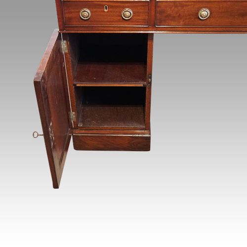 fig 1. Georgian Mahogany Partners Desk