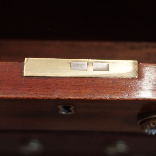 fig 4. Georgian Mahogany Partners Desk