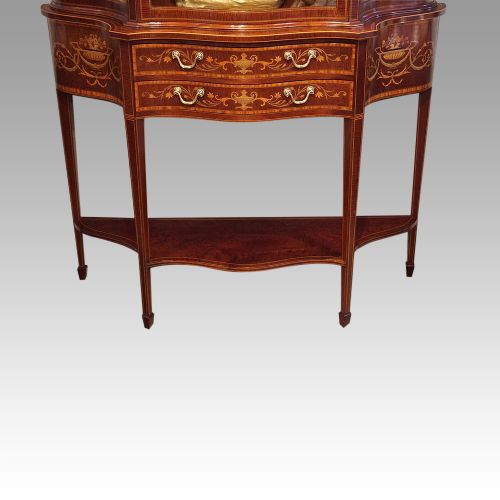 fig 1. Edwardian inlaid cabinet