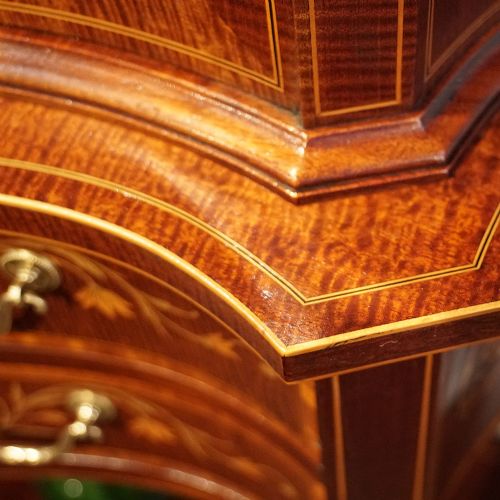 fig 2. Edwardian inlaid cabinet